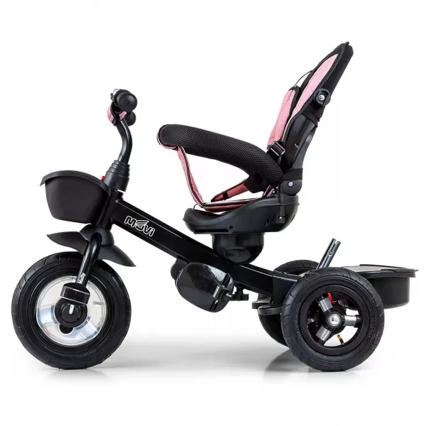 Milly Mally Dětská tříkolka Movi black-pink