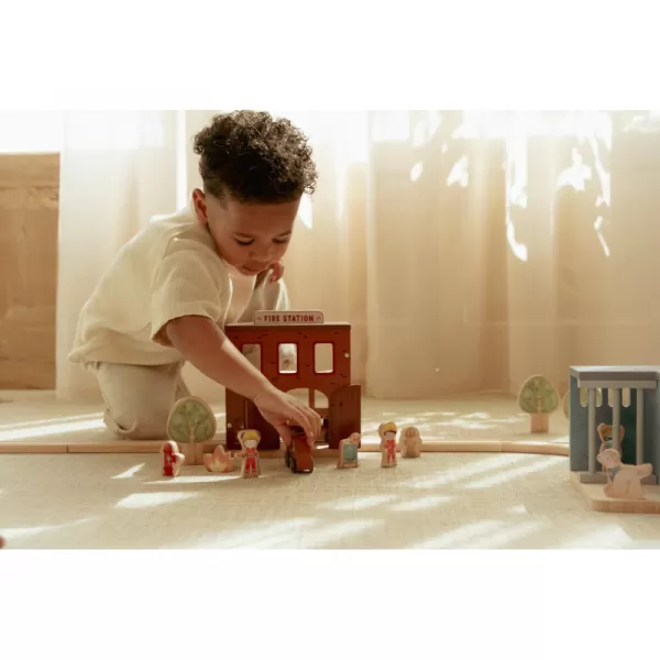 Little Dutch Hasičská stanice dřevěná