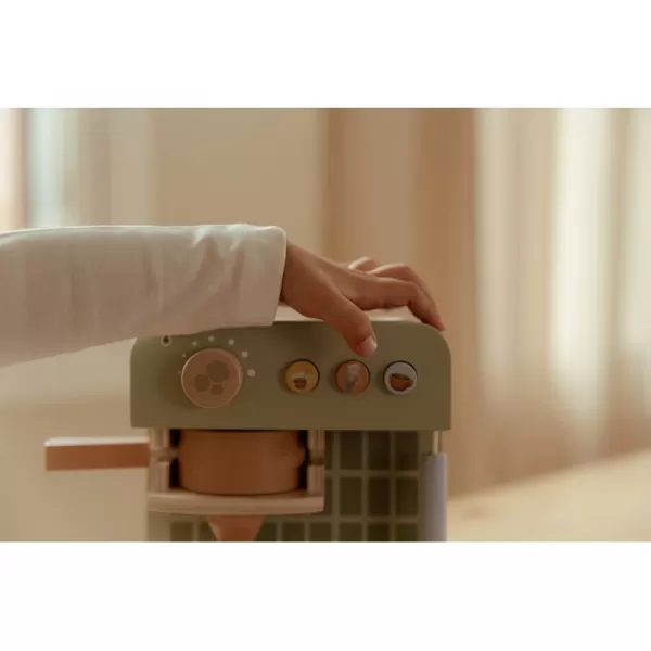 Little Dutch Kávovar na kapsle dřevěný