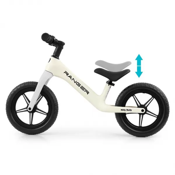 Milly Mally Dětské balanční kolo Ranger Flash White