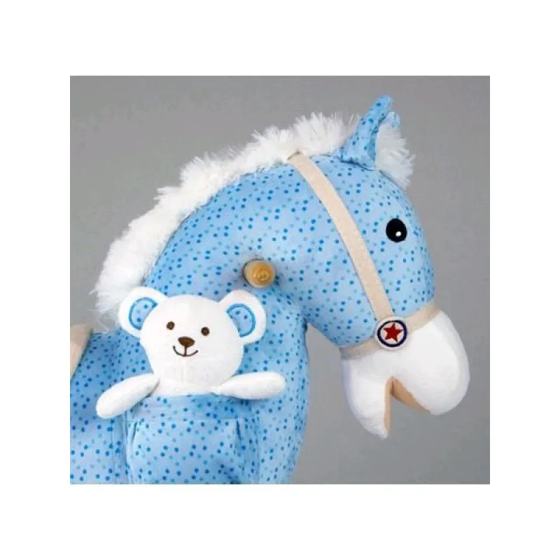 Milly Mally Houpací koník s melodií Pony fialový