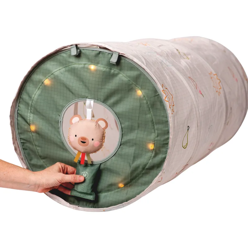 Taf Toys Prolézací tunel Glow & Crawl