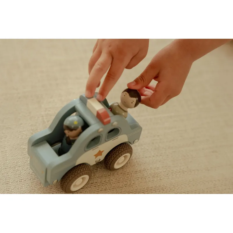 Little Dutch Policejní auto dřevěné