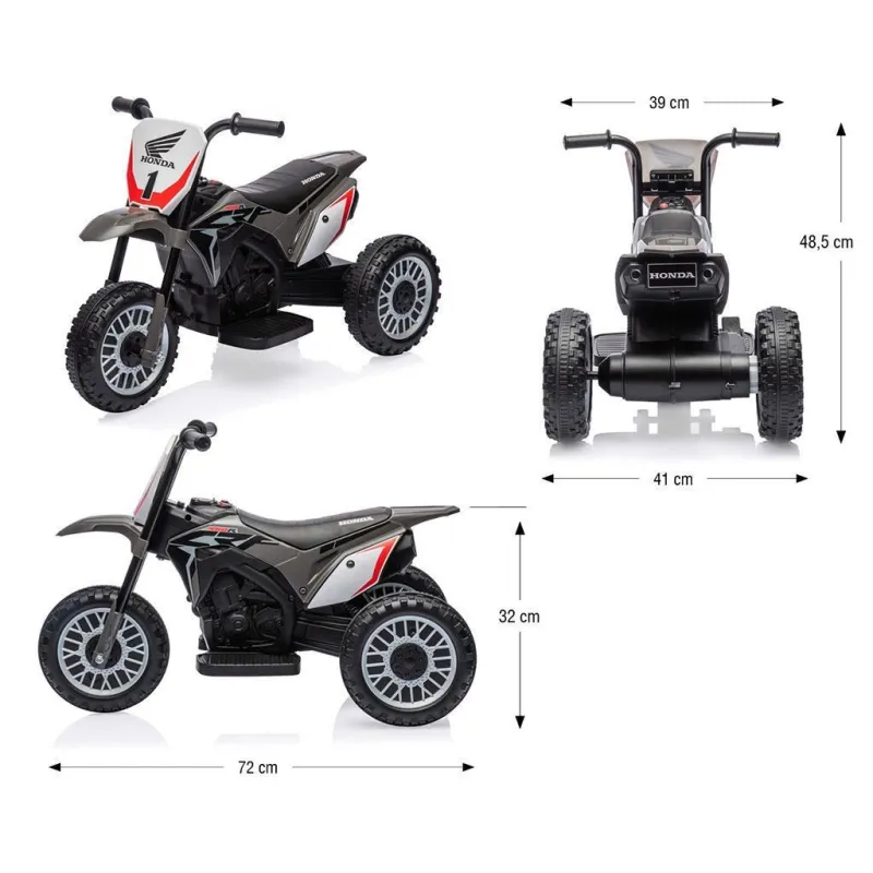 Milly Mally Elektrická motorka Honda CRF 450R