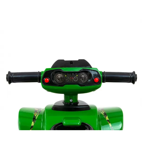 Milly Mally Dětské odrážedlo se zvukem Čtyřkolka Monster Military