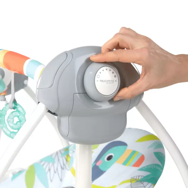 BRIGHT STARTS Houpačka s melodií Rainforest Vibes™ 0m+ do 9kg