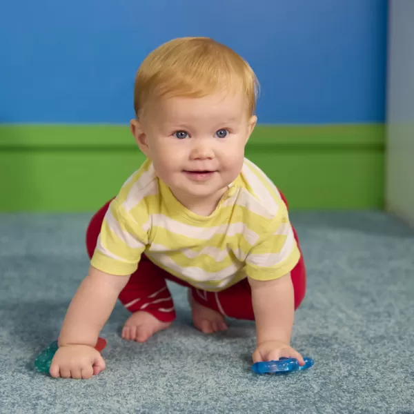 BRIGHT STARTS Kousátko plněné vodou tvary Stay Cool Teethers™ 3ks, 3m+