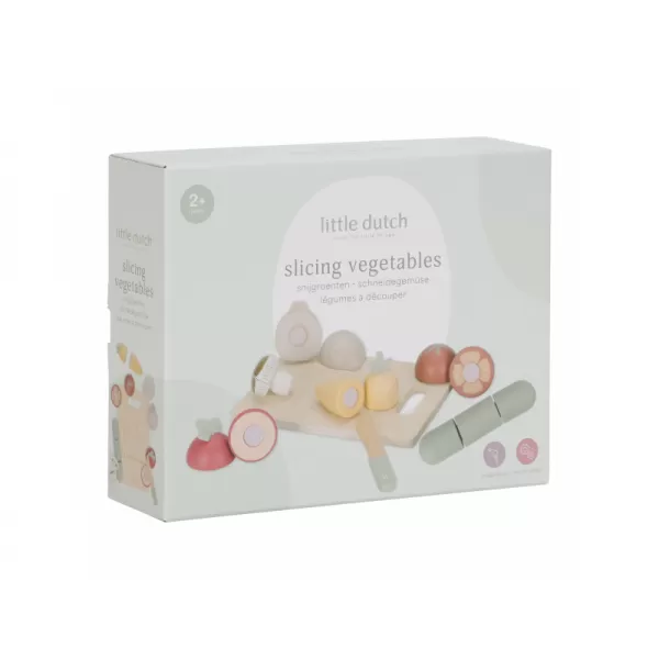 Little Dutch Krájecí zelenina dřevěná