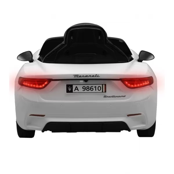 Baby Mix Elektrické autíčko Maserati GranTurismo bílé