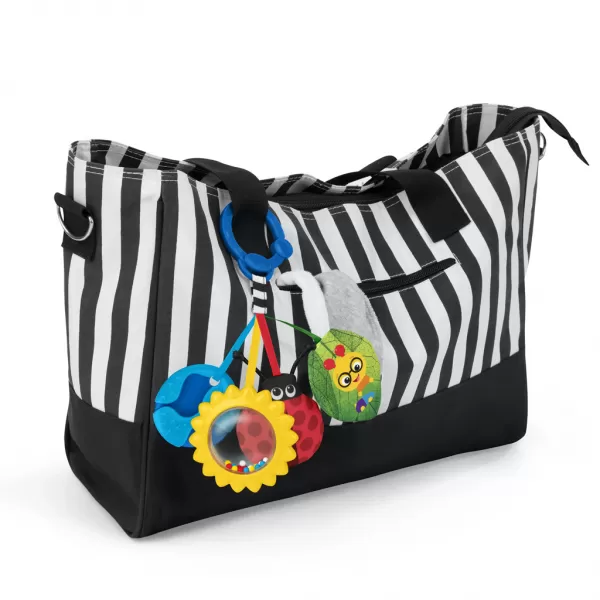 BABY EINSTEIN Hračka senzorická na C kroužku Touch of Nature™ 0m+