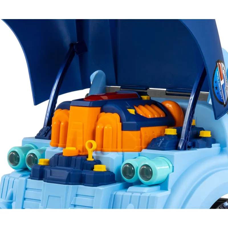 Milly Mally Realistický model přední části auta s otevírací kapotou N-GINE blue