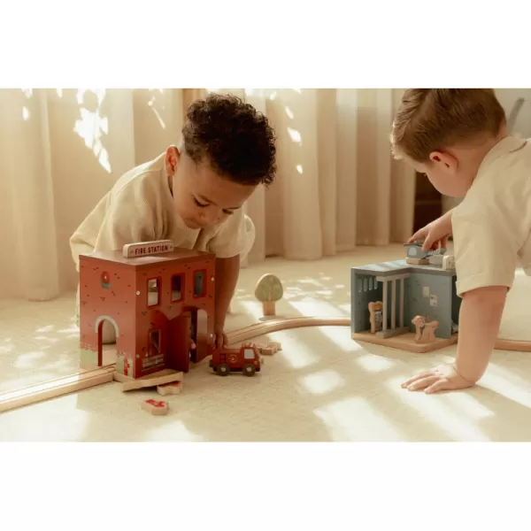 Little Dutch Hasičská stanice dřevěná