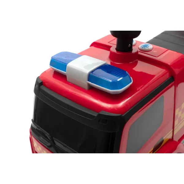 Baby Mix Dětské odrážedlo se zvukem Mercedes HASIČI červené