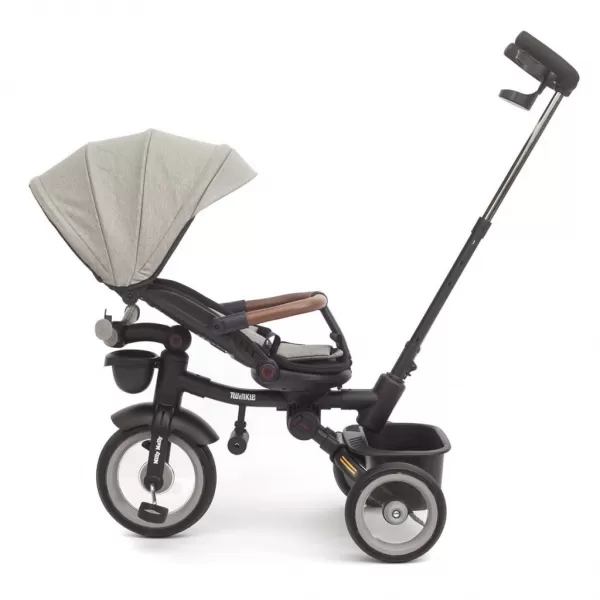 Milly Mally Luxusní dětská tříkolka s osvětlením Twinkle grey