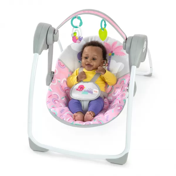 BRIGHT STARTS Houpačka s melodií Pink Paradise™ 0m+ do 9kg