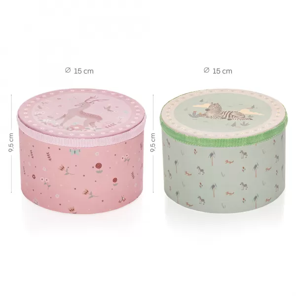 Zopa Dřevěný dětský bubínek, Pink