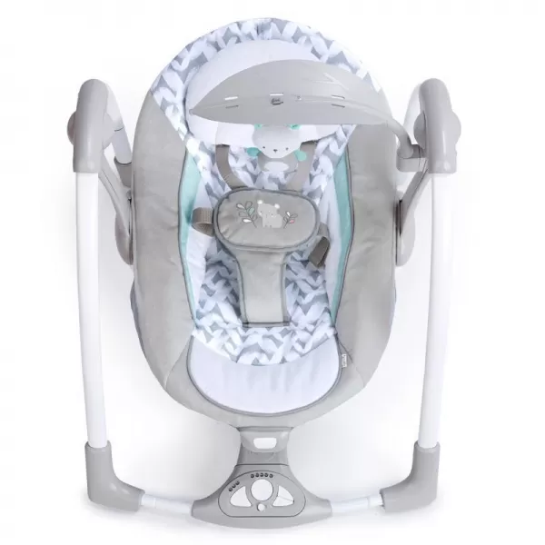 INGENUITY Houpačka konvertibilní vibrující s melodií Raylan 2v1, 0m+ do 9 kg