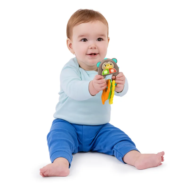 BRIGHT STARTS Hračka hudební klíče MonKeys™ 6m+
