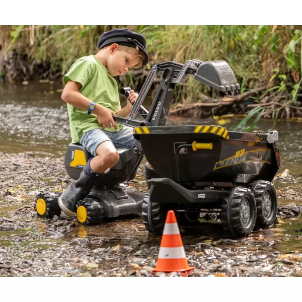 Milly Mally Dětský bagr Rolly Toys Digger Volvo