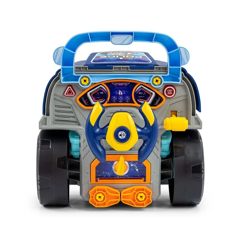 Milly Mally Realistický model přední části auta s otevírací kapotou N-GINE blue