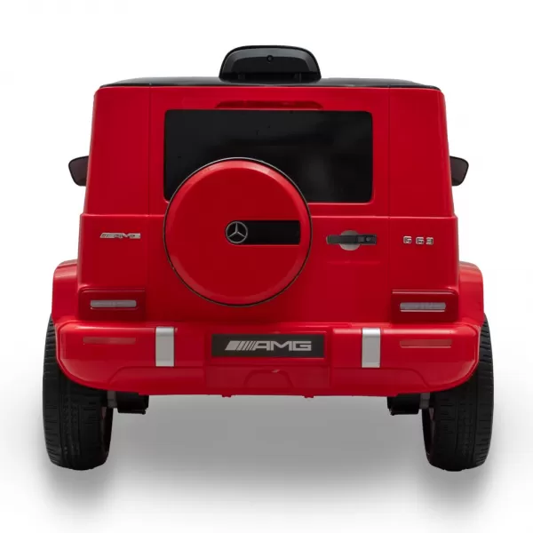 Baby Mix Elektrické autíčko Mercedes-Benz G63 AMG červené