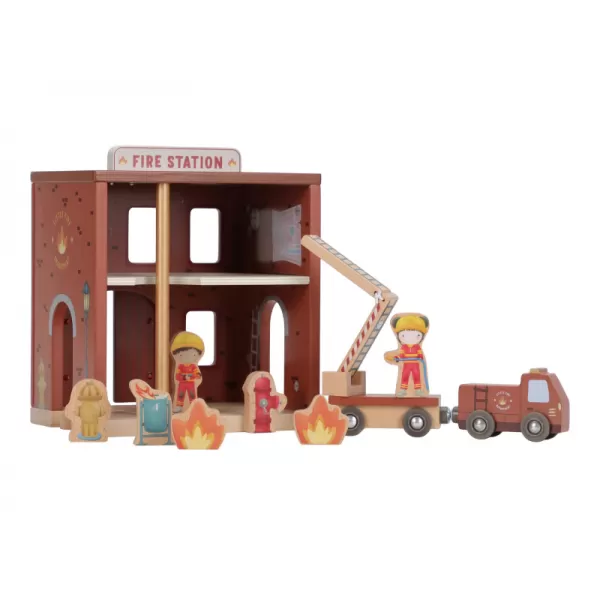 Little Dutch Hasičská stanice dřevěná