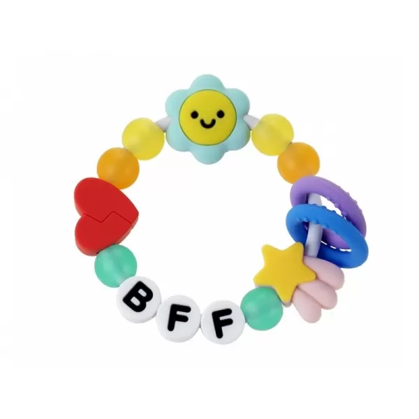 Infantino Kousátko silikonové Friendship BFF