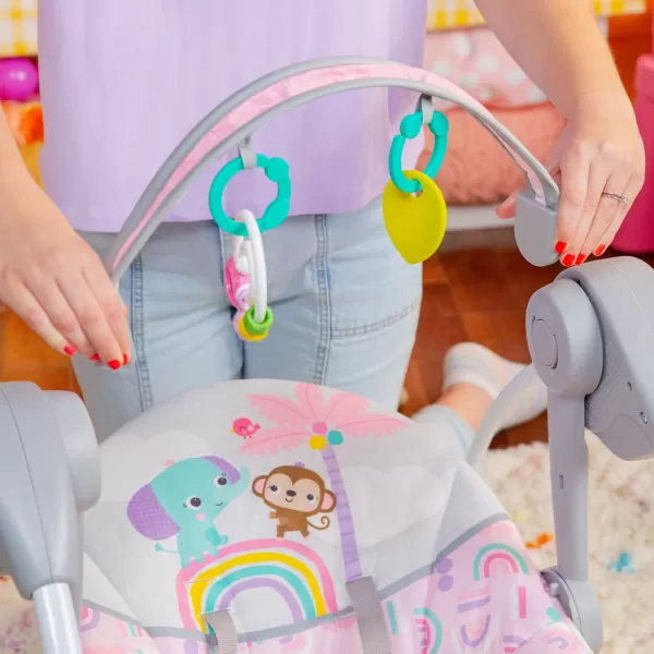 BRIGHT STARTS Houpačka s melodií Pink Paradise™ 0m+ do 9kg