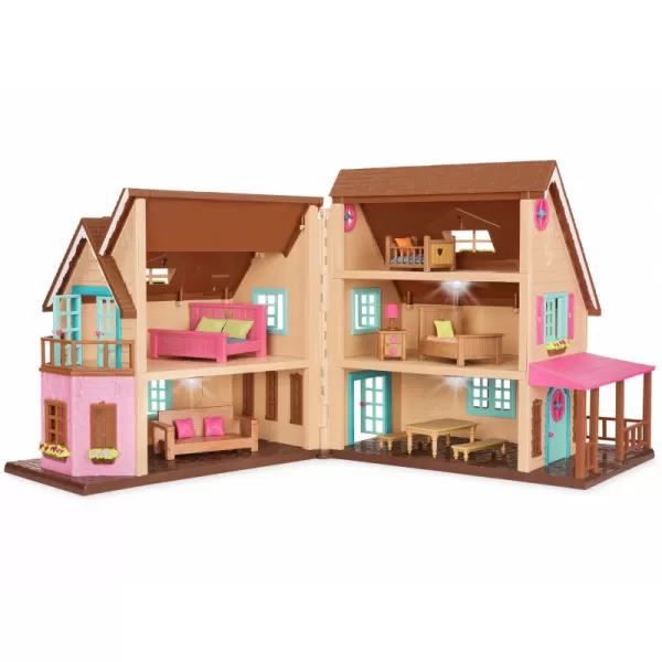 Li‘l Woodzeez Domeček velký Hillside Cottage