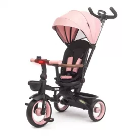 Milly Mally Luxusní dětská tříkolka s osvětlením Twinkle pink