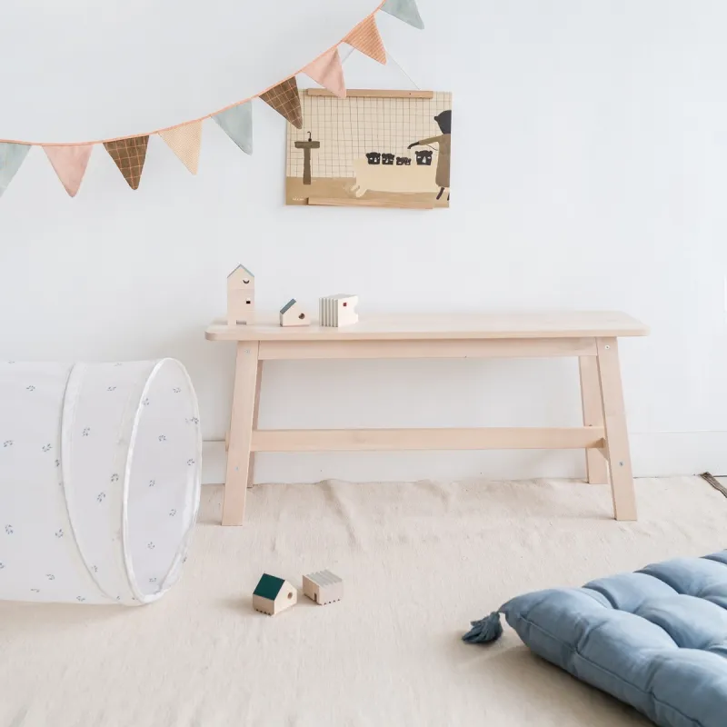 3 SPROUTS Dětský Tunel Recycled Blueberry Ivory