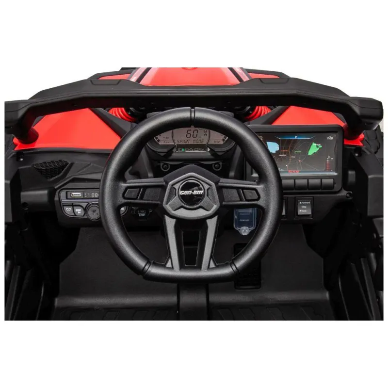 Baby Mix Elektrické autíčko Buggy Hornet 12V 7Ah červené