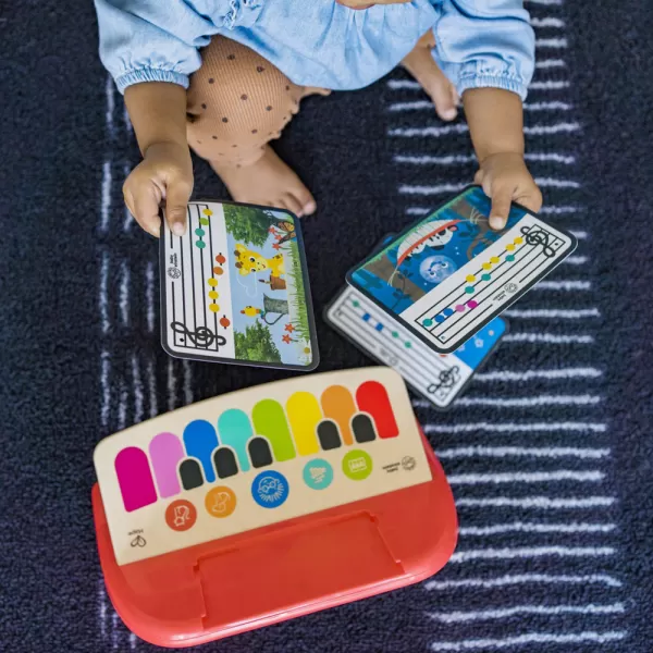 BABY EINSTEIN Hračka dřevěná hudební klavír Cal's First Melodies Magic Touch HAPE 6m+