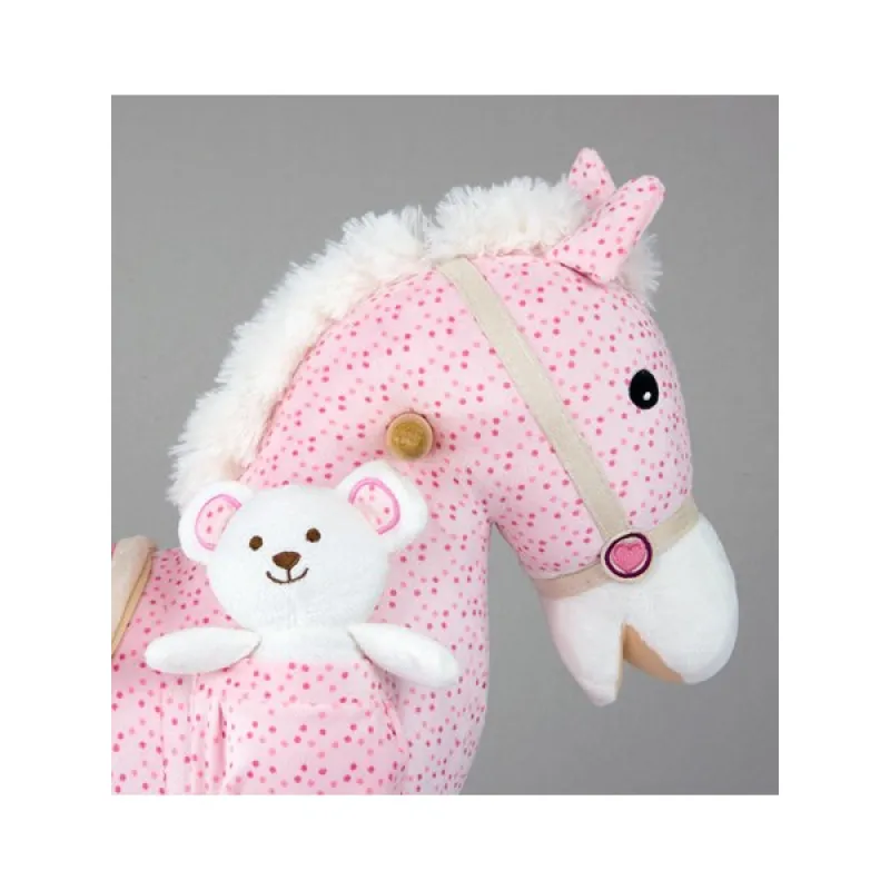 Milly Mally Houpací koník s melodií Pony Gray Dot