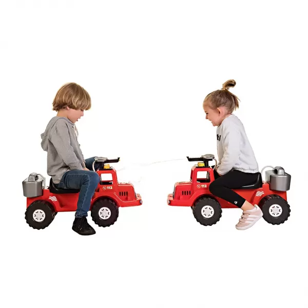 Bayo Dětské hasičské odrážedlo stříkací vodu se zásobníkem 70 cm