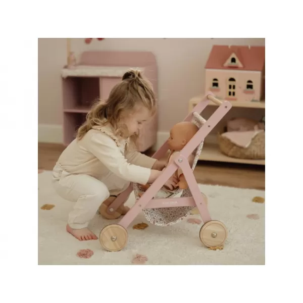 Little Dutch Kočárek pro panenky golfky dřevěné