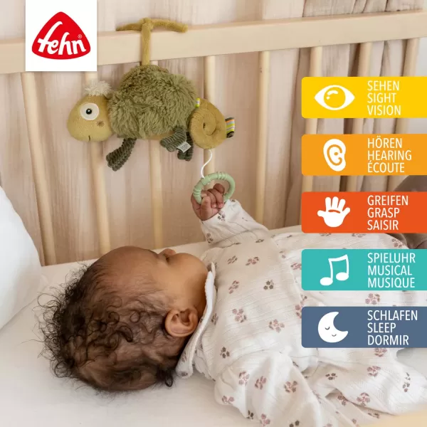 Baby Fehn Mini hrací chameleon, Crazy