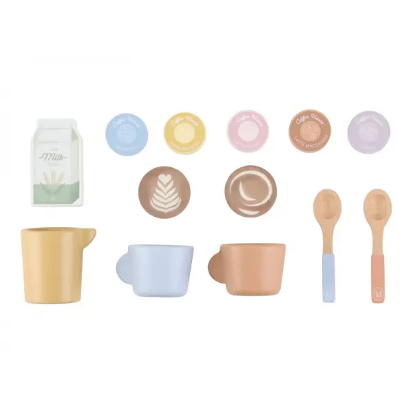 Little Dutch Kávovar na kapsle dřevěný