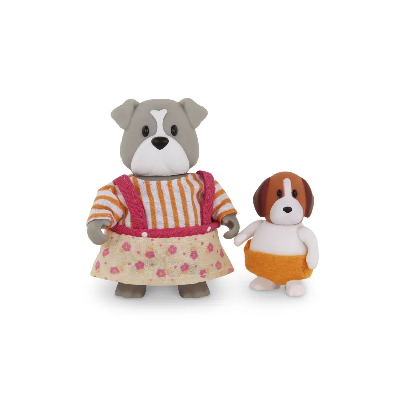 Li‘l Woodzeez Rodina pejsků velká Digglesby