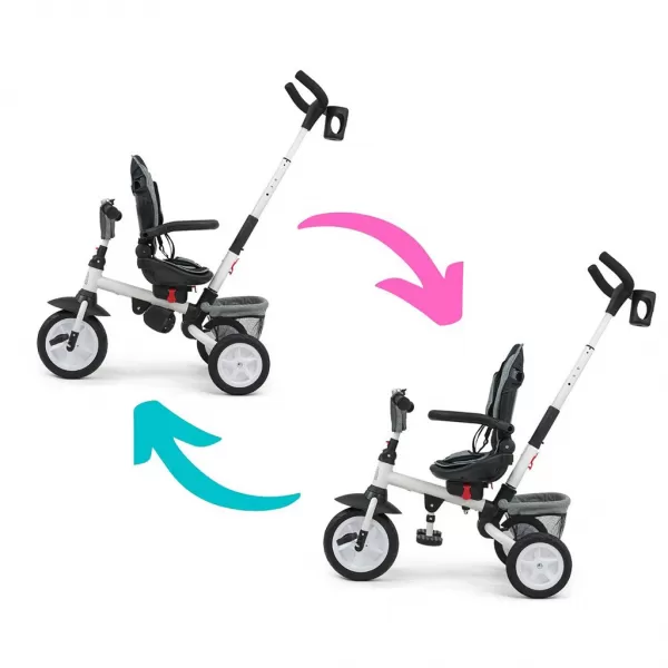 Milly Mally Dětská tříkolka 6v1 Stanley grey