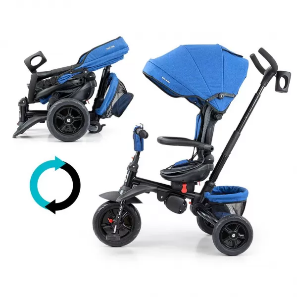 Milly Mally Dětská tříkolka 6v1 Stanley navy-black