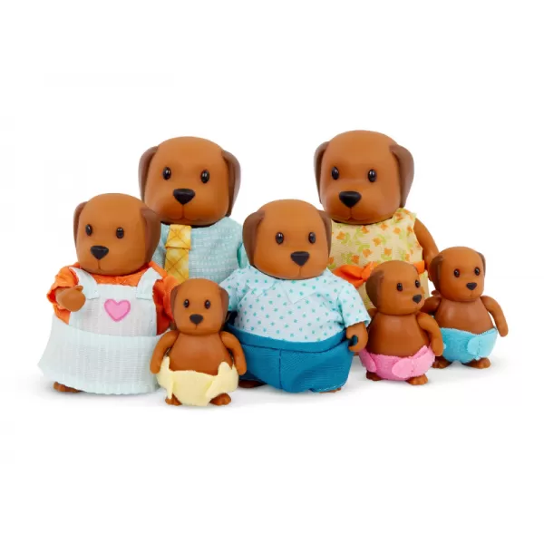 Li‘l Woodzeez Rodina pejsků velká Wagadoodle