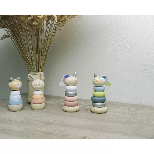 Zopa Dřevěné nasazovací zvířátko, Rabbit