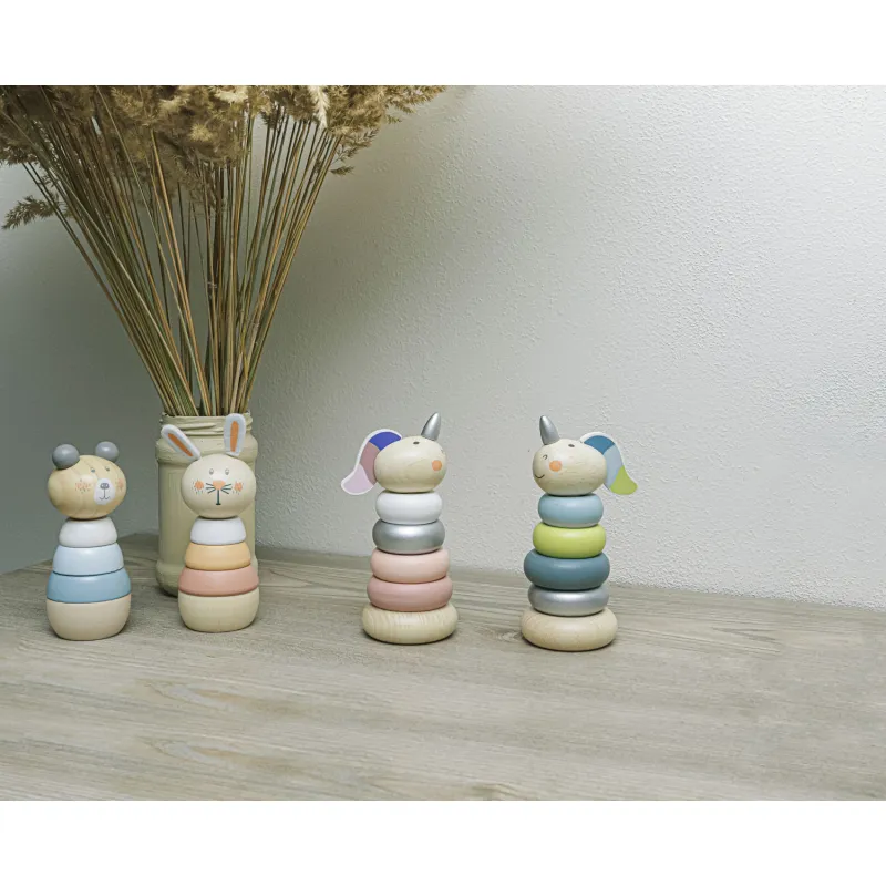 Zopa Dřevěné nasazovací zvířátko, Rabbit