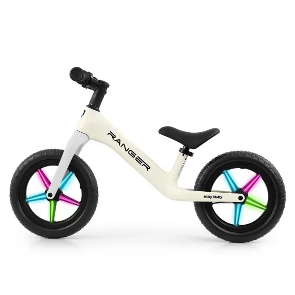 Milly Mally Dětské balanční kolo Ranger Flash White