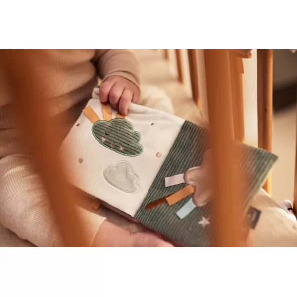 Jollein Textilní knížka s aktivitami Lovely Birds