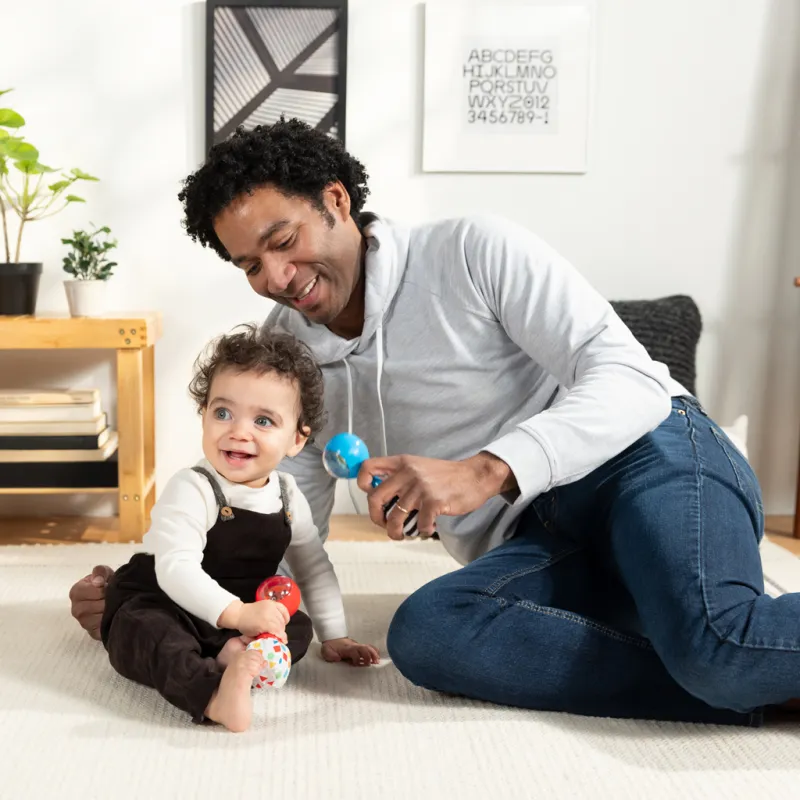 BABY EINSTEIN Hračka chrastítko Shake & Groove™ 2ks, 0m+