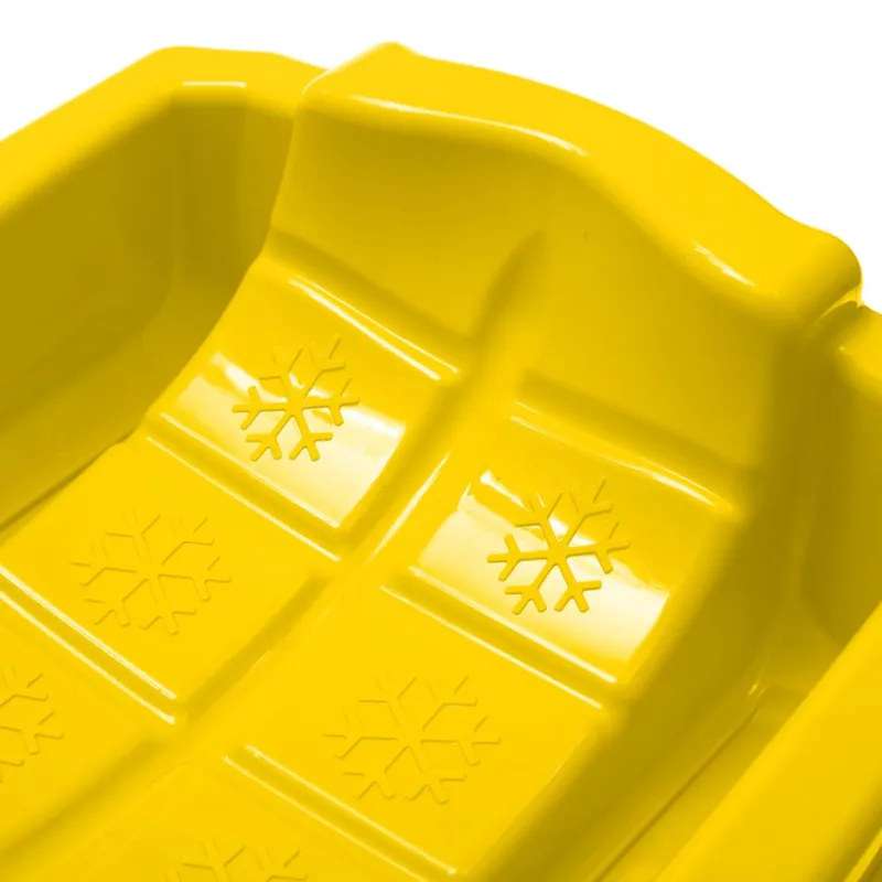 Baby Mix Plastové boby s brzdami KAROL žluté