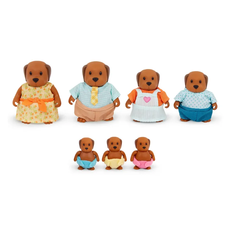 Li‘l Woodzeez Rodina pejsků velká Wagadoodle