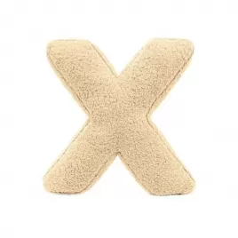 MEALINI Plyšové písmeno X